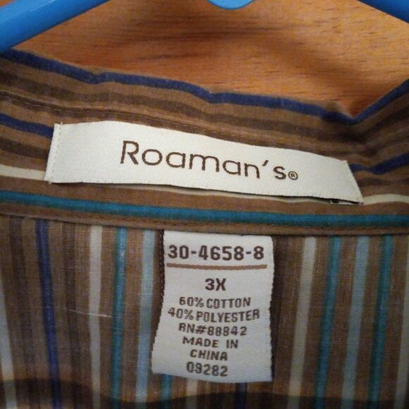 Roman's Button Down Long sleeve Shirt - Picture 3 of 6